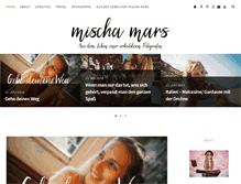 Tablet Screenshot of mischamars.com